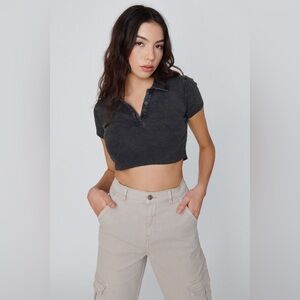 ◾️3/$25 Garage Stormi Polo Tee